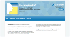 Desktop Screenshot of mornington-ent.com.au